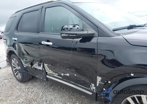 2018 Ford Explorer Platinum из США, поврежденный, VIN 1FM5K8HT6JGC53261